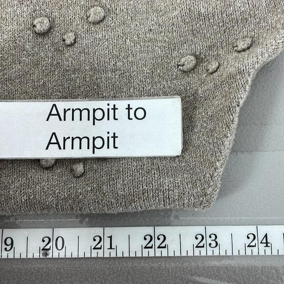 La Fée Maraboutée Pullover Sweater Cowl Neck Short Sleeve Beige Size XS - Picture 15 of 16